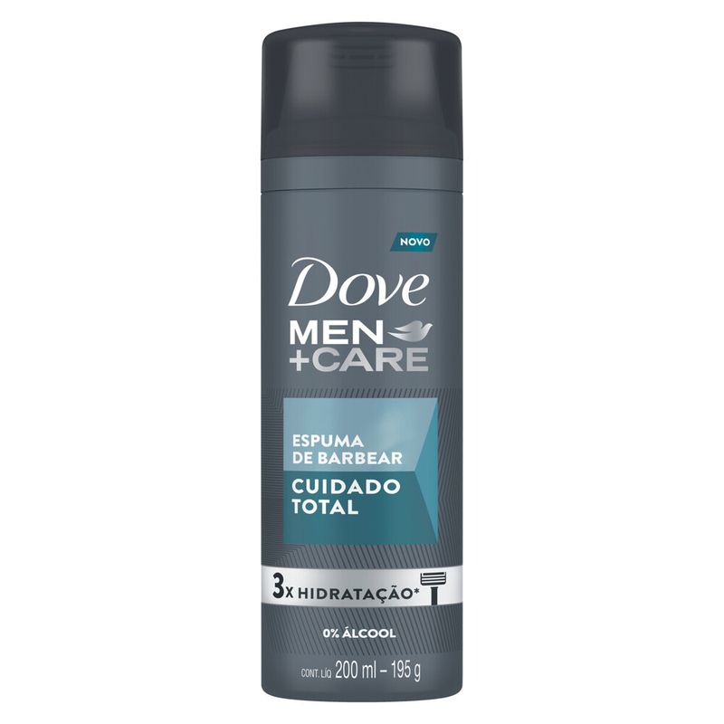 Espuma Barbear Dove 195g Cuidado Total (7891150081703)