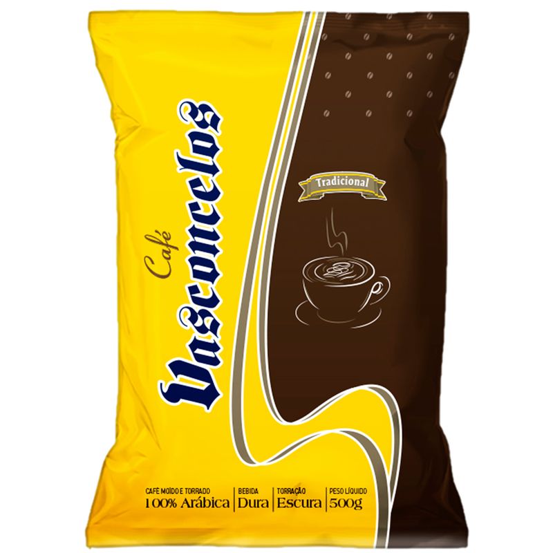 Café Vasconcelos tradicional em pacote 500g (7898949924579)