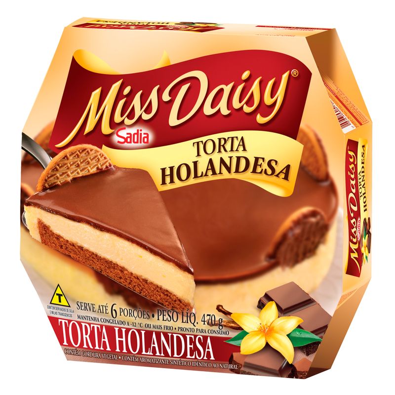 Torta Sadia Miss Daisy 470g Holandesa |Savegnago (7893000969032)