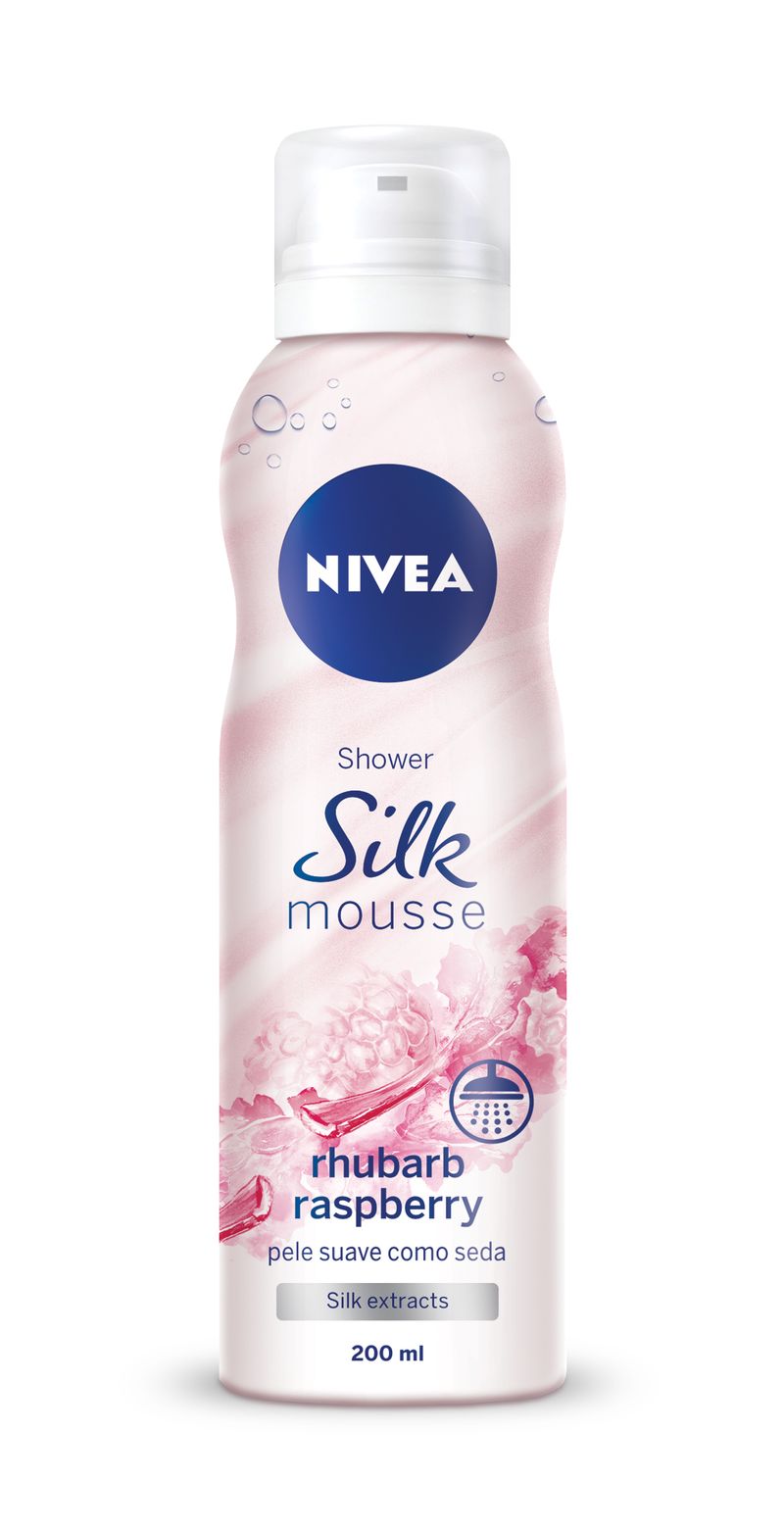 Sabonete Mousse Nivea 200ml Rasperry (4005900473844)