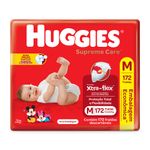 FRALDA-HUGGIES-SUPR-CARE-M-172UN
