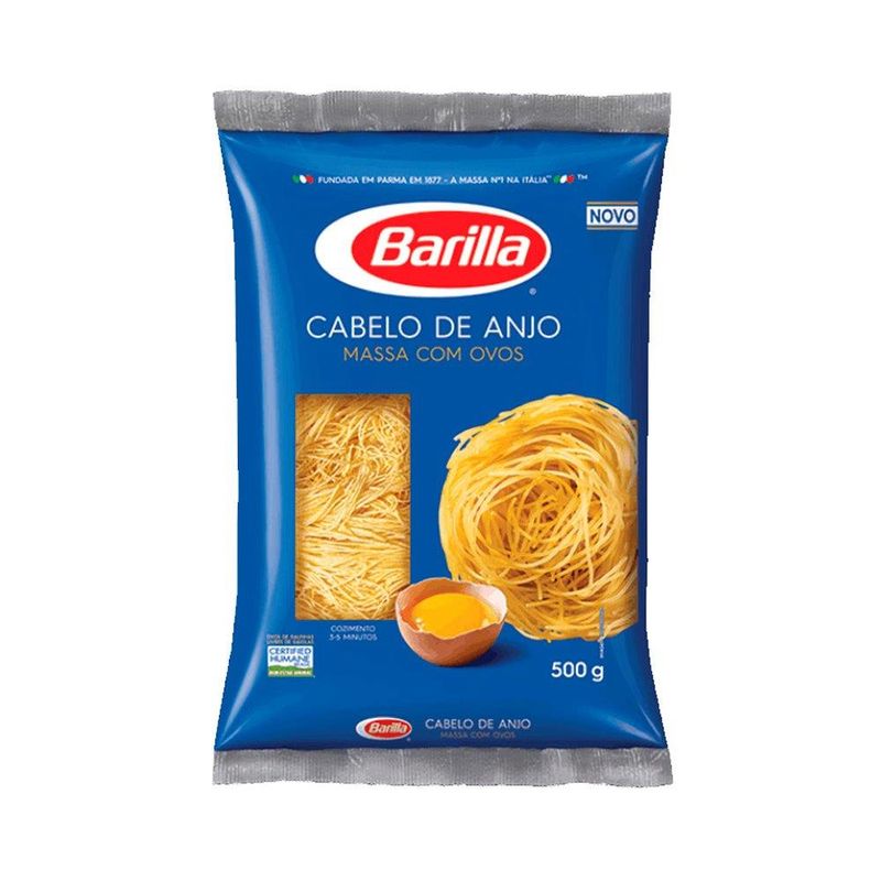 Macarrão Ovos Barilla Cab De Anjo 500G (7898951850149)