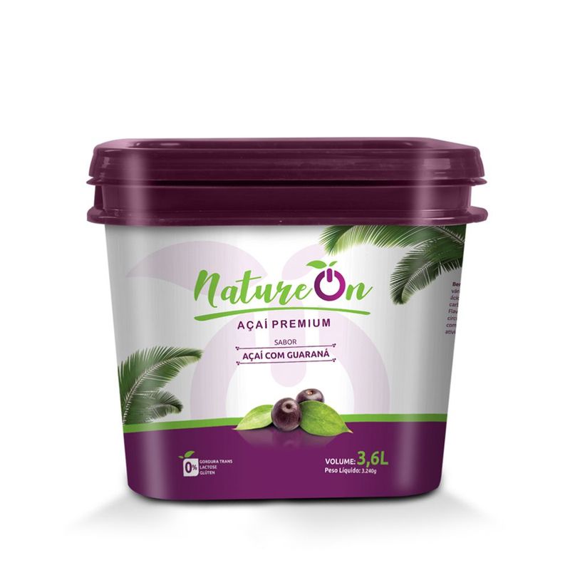 Açai Com Guaraná Natureon 3,6L (7898994726067)