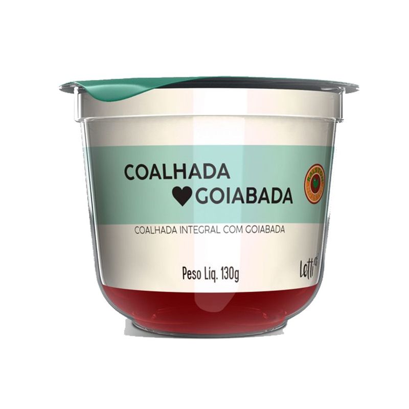 Coalhada Com goiabada Letti 130g (7898925856405)