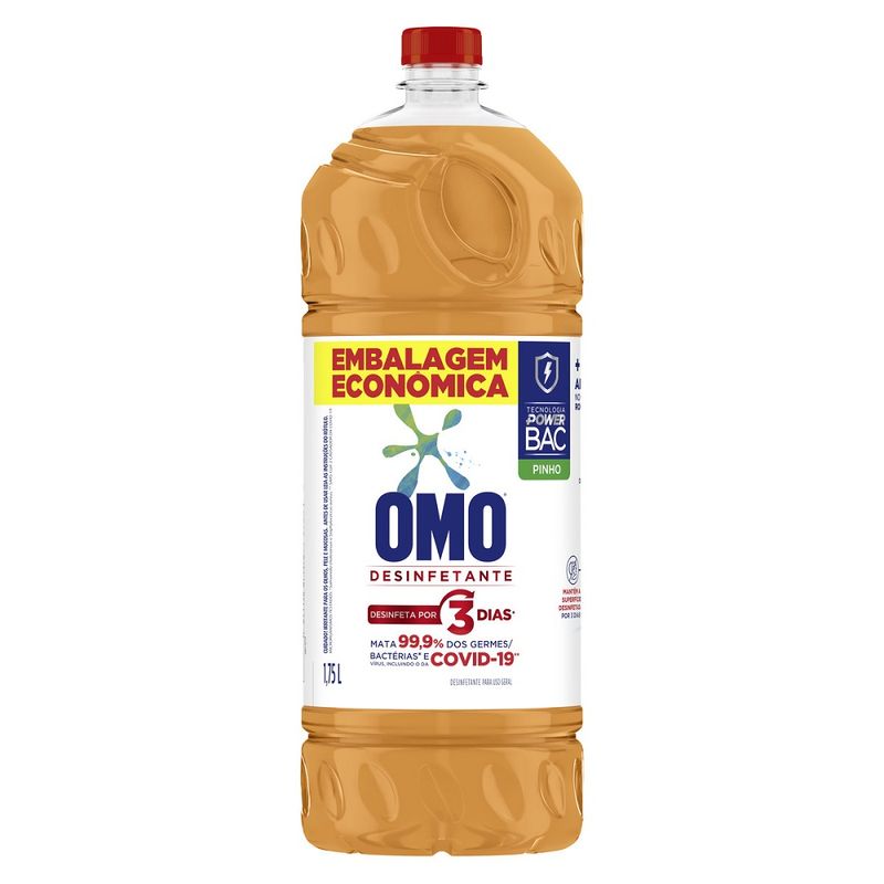 Desinfetante Omo Pinho Embalagem Econômica 175L (7891150071476)