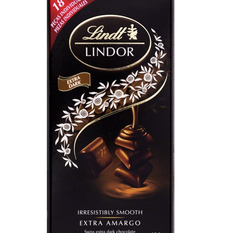 Chocolate Lindt Lindor Extra Dark 100g (7610400375184)