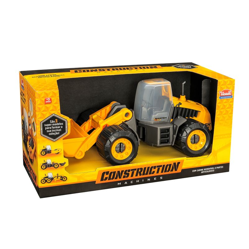Brinquedo Trator Master Sx 130 Construction (7898300573057)