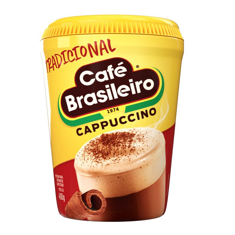 Cappuccino Café Brasileiro Tradicional 400g (7891018002024)