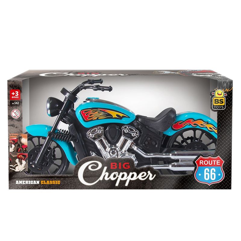 Brinquedo Moto Big Chopper BS Toys (7898002435424)