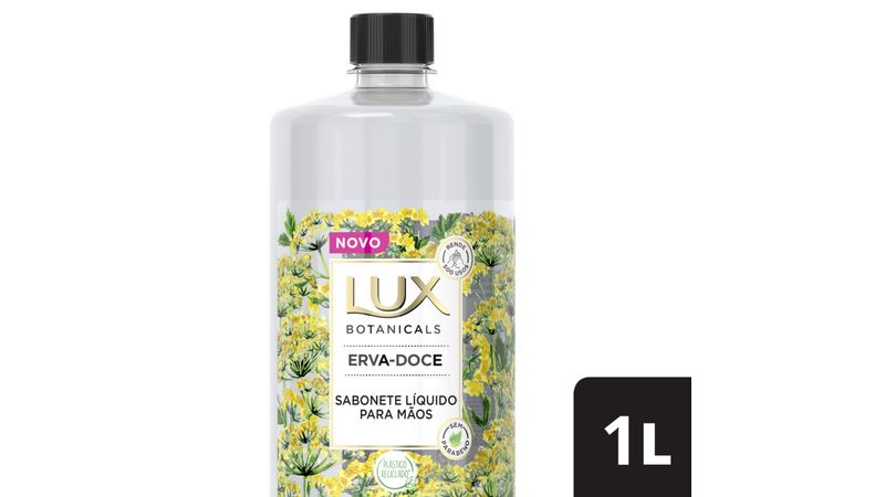 Sabonete Liquido Lux Mãos Flor Cereja Refil 440Ml