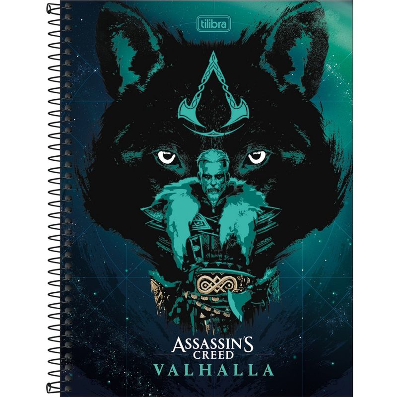Caderno Universitário Capa Dura Tilibra 10M160F Assass Creed (7891027307981)