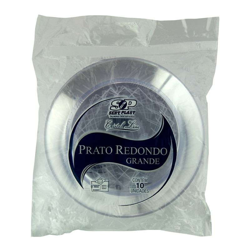 Prato Descartável Sertplast C10 15Cm (7898032378159)