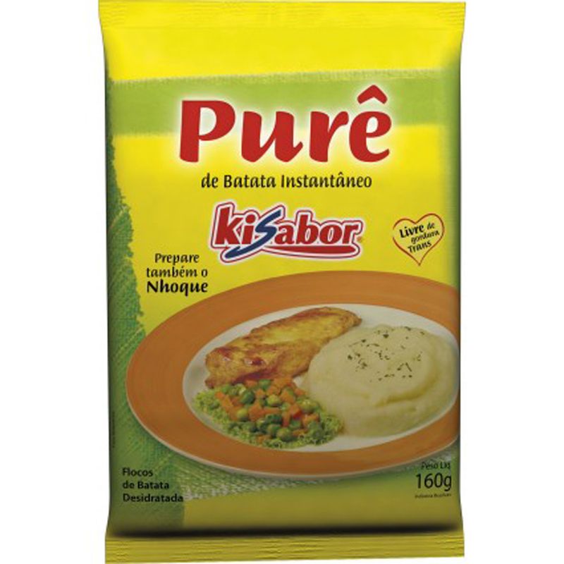 Pure Batatas Kisabor 160g (7898416521355)
