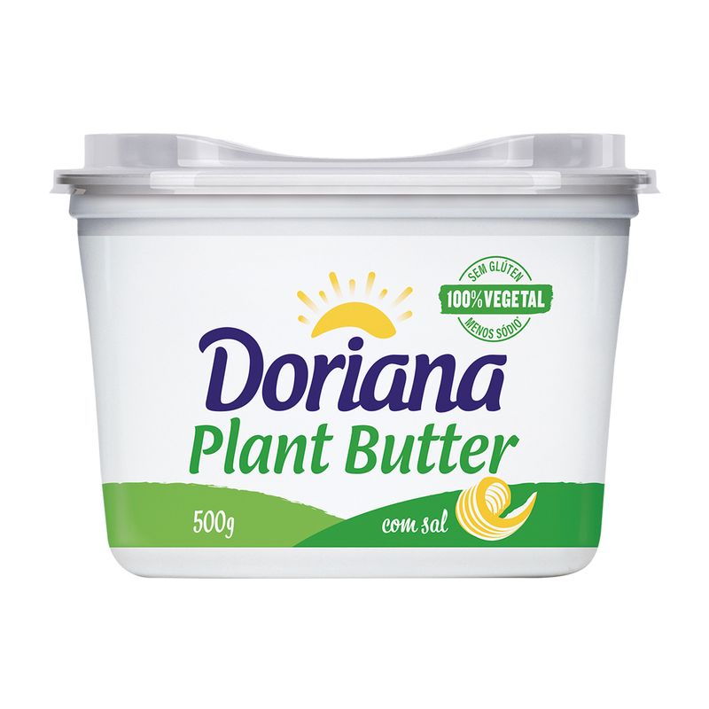 Doriana Plant Butter com sal 500g (7894904270149)