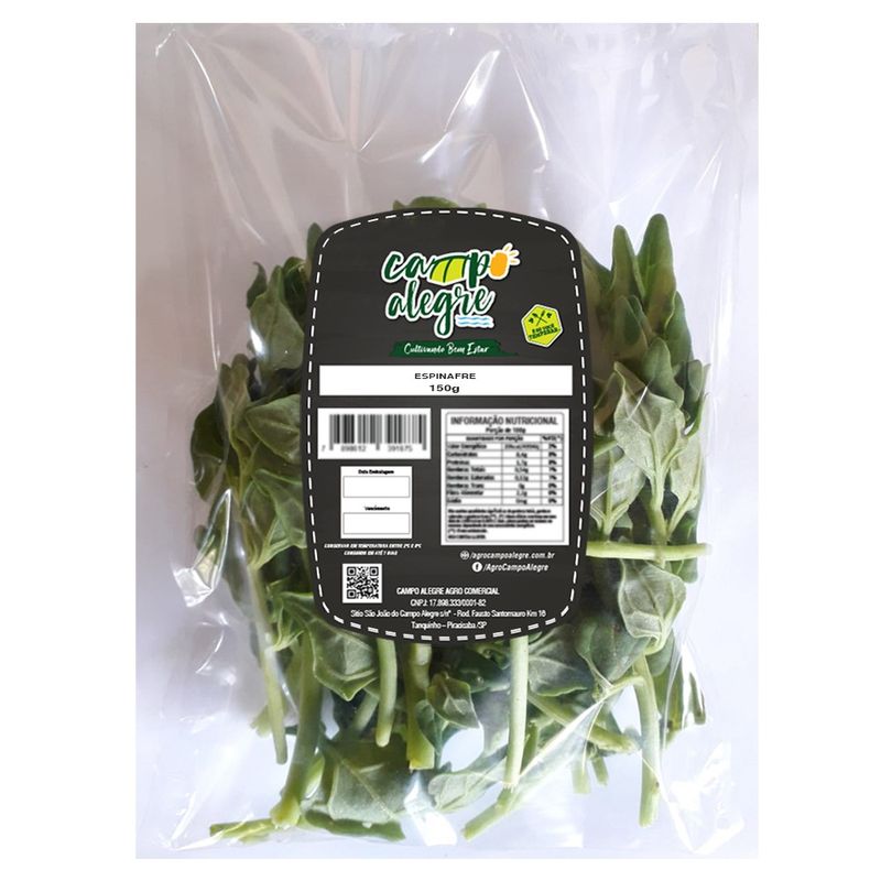 Espinafre Campo Alegre 150g (7898612392193)