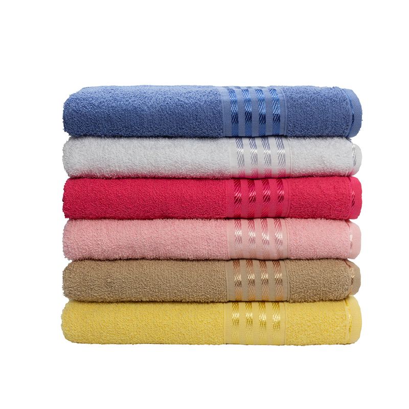 Toalha Rosto Decor Camesa Amarela 45X70cm (7891709129979)