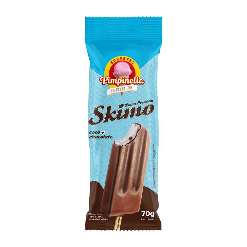 Picolé Skimo Coco Pimpinella 70g (7898437721253)