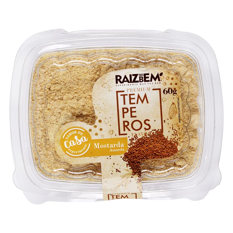 Mostarda Raiz Bem 70G Amarela (7898925212188)
