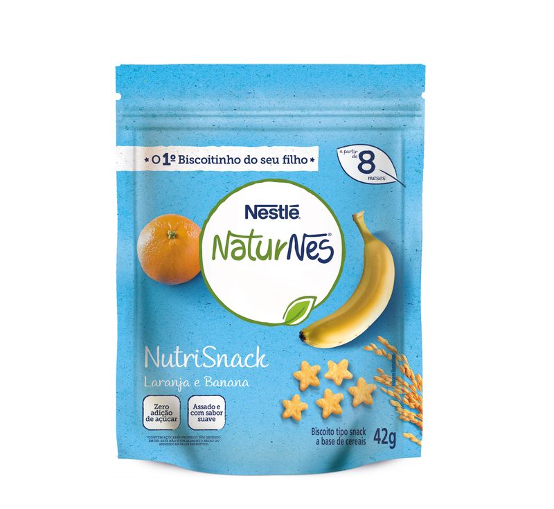 Nutrisnack Nestlé Naturnes Banana E Laranja 42g (7891000275641)