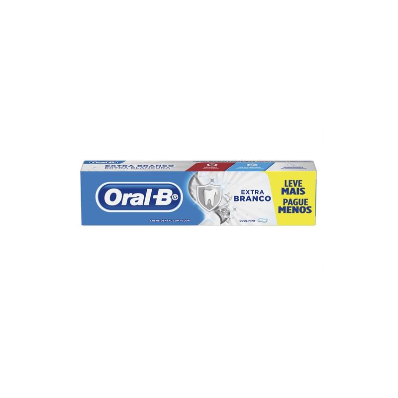 Creme Dental Oral B Extra Branco (7500435150262)