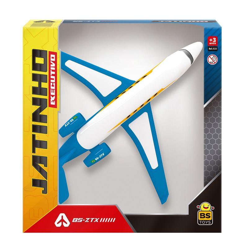 Brinquedo Jatinho Executivo BS Toys (7898002435332)