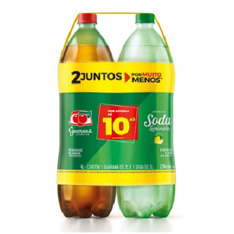 Refrigerante Guaraná Soda Antarctica 2L (7891991298247)