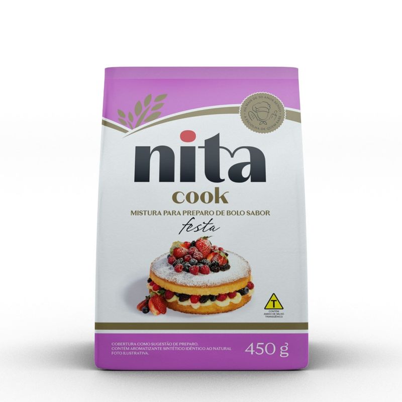 Mistura Para Bolo Nita Festa 450g (7898234850163)