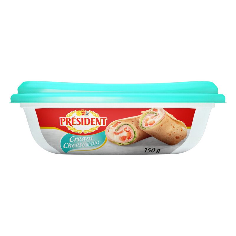 Creme de queijo light Président 150g (7891097102370)