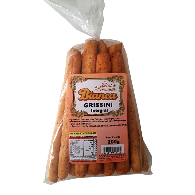 Grissini Bianca 200g Integral (7898276571316)