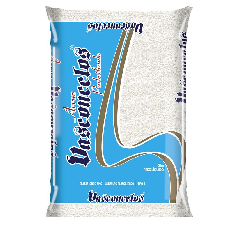 Arroz parabolizado Vasconcelos 5kg (7898949924104)