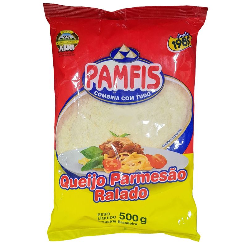 Queijo Parmesão Ralado Pamfis 500g (7898071650049)