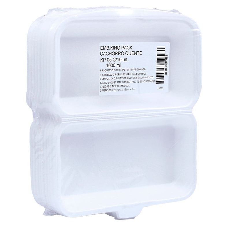 Embalagem King Pack Cachorro Quente KP05 C/10 Unidades (7898416304682)