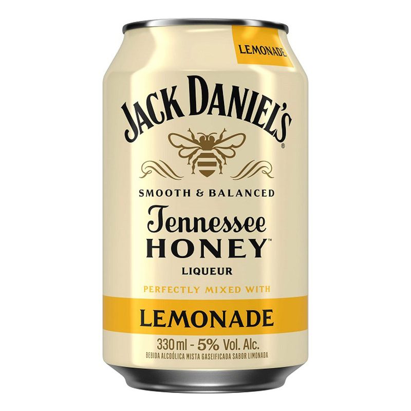 Bebida Mista Jack Daniel's Honey Lemonade 330ml Lata (5099873122099)