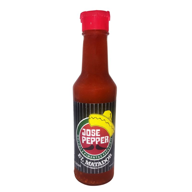 Molho Pimenta José Pepper 145g El Matador (7898206182094)