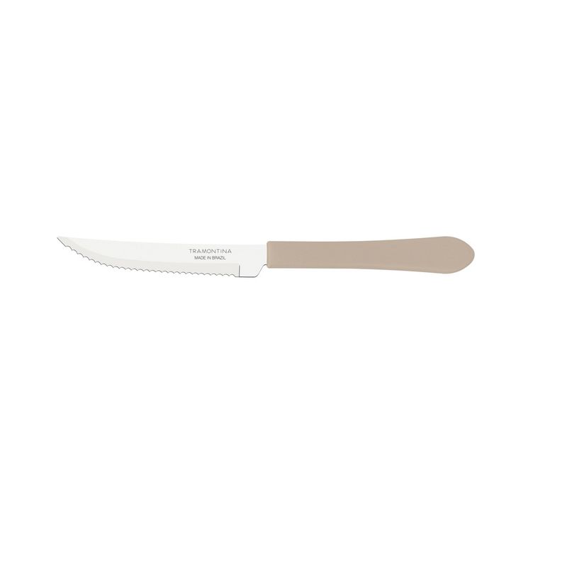Faca Churrasco Inox Tramontina Leme Cinza (7891112281769)
