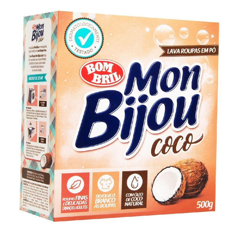 Lava Roupas Po Mon Bijou Coco 500g (7891022852288)