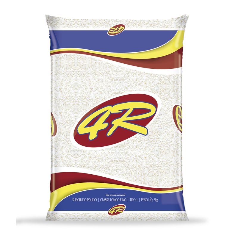 Arroz agulhinha 4R 5kg (7898949924081)