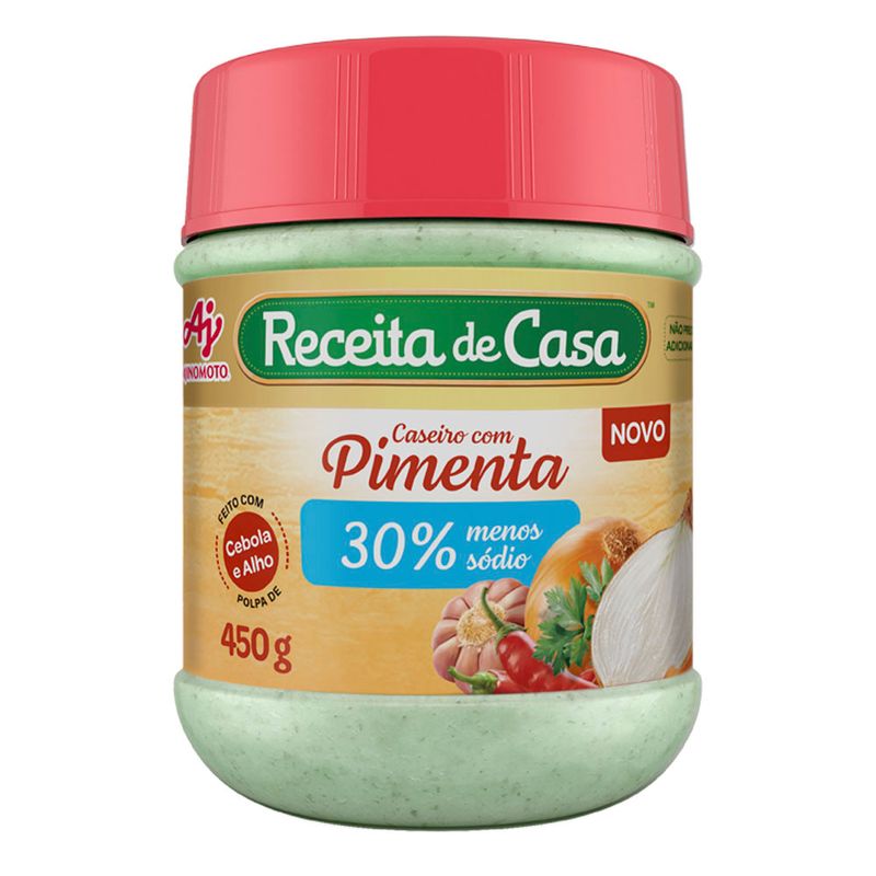 Tempero Pronto Receita de Casa com Pimenta 450g (7891132161256)