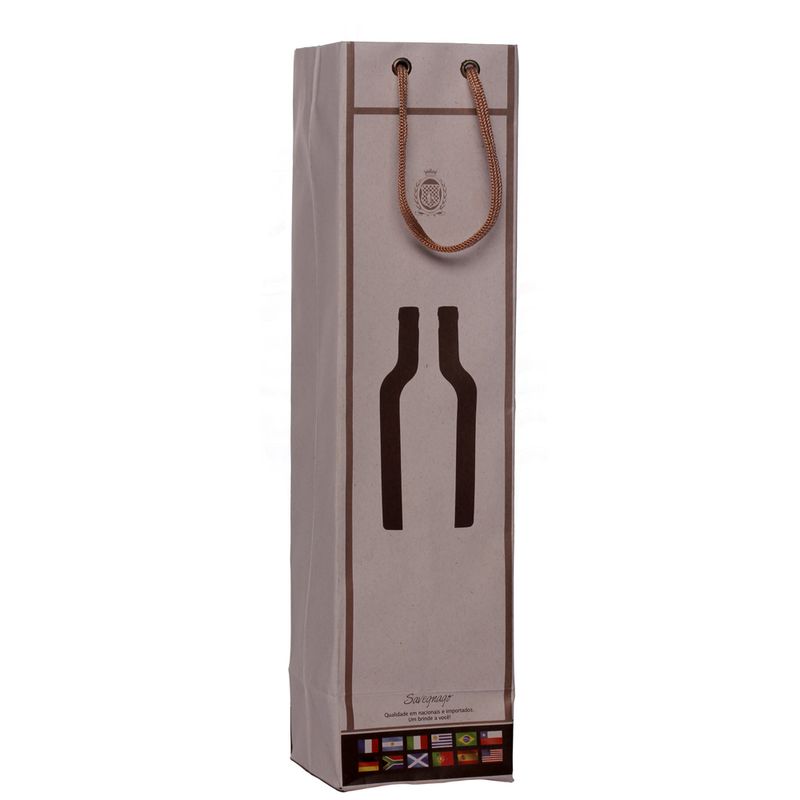 Sacola Embalagem Vinho (0058731456825)