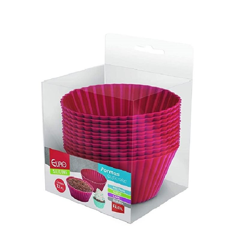FORMA-SILIC-CUPCAKE-EURO-C-12-VERM