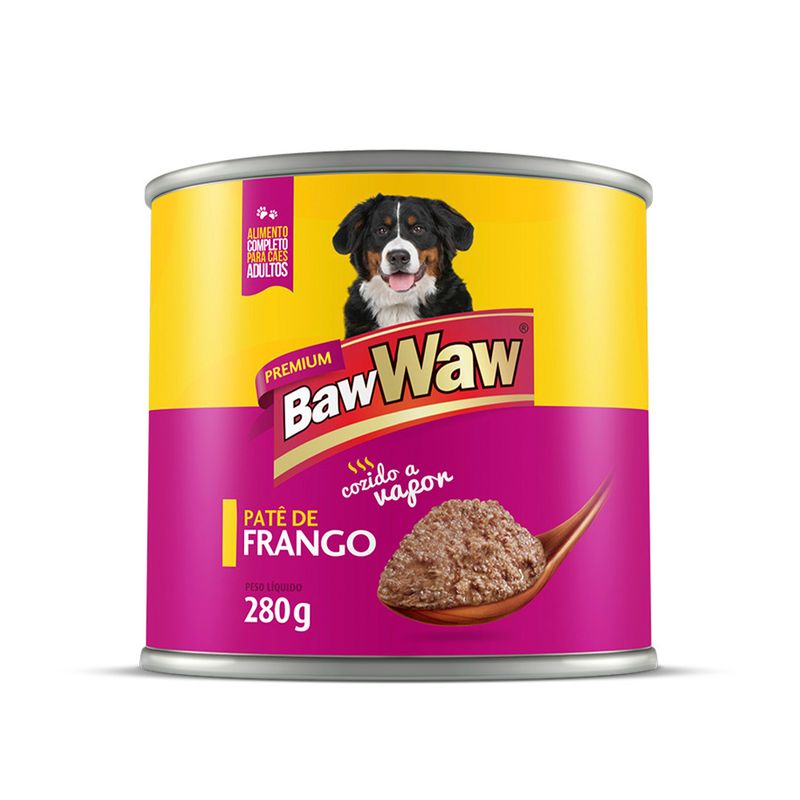 Baw Waw em lata canino 280g (7899306008222)
