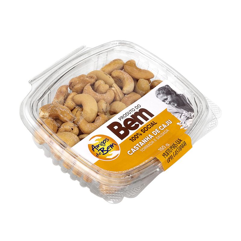 Castanha Caju Torrada Salgada Amigos Do Bem 150g (7899943704747)