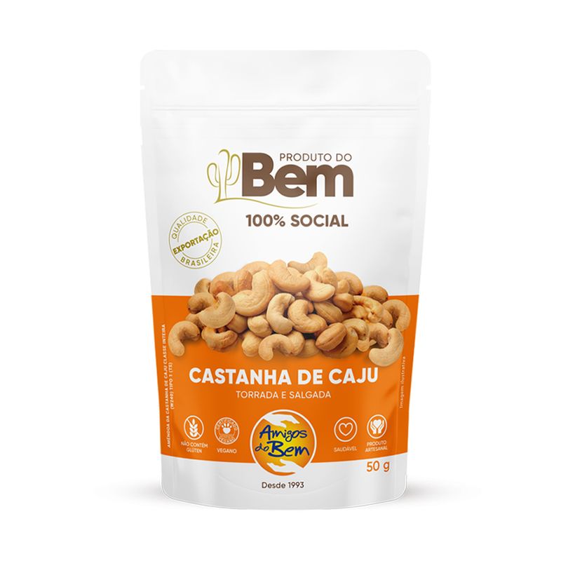 Catanha Caju Amigos Do Bem Torrada E Salgada 50g (7898917945100)