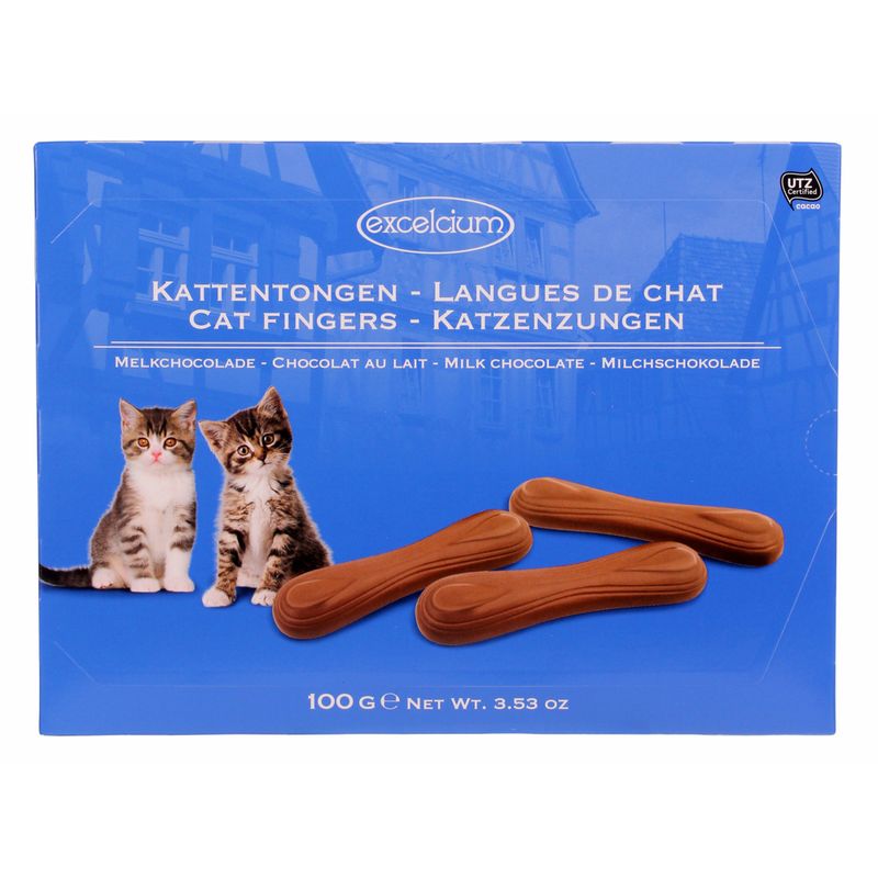 Chocolate Hamlet Excelcium Língua De Gato 100g (5400265135786)