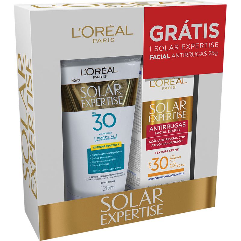 Protetor Loreal 120ml Fps30 Facial Antirrugas 25g (7899706154475)