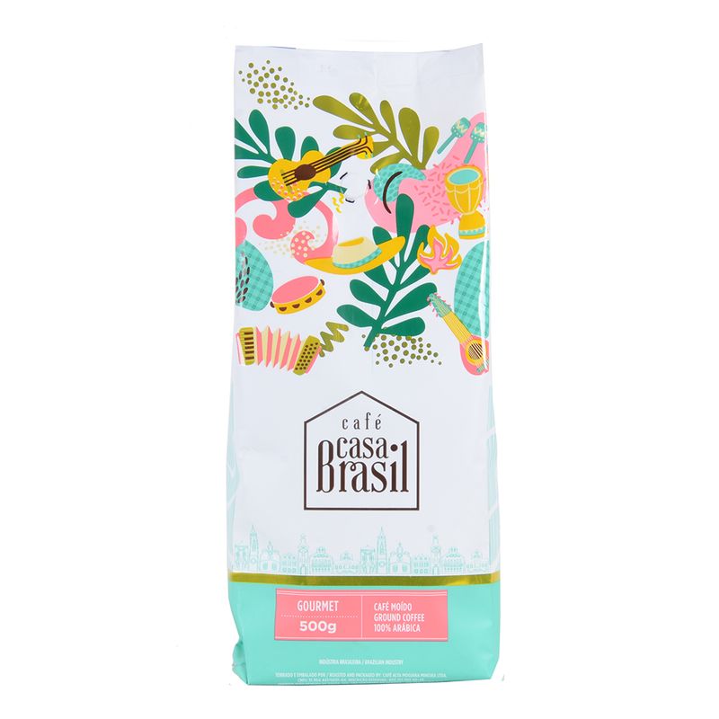 Café gourmet em pó Casa Brasil 500g (7898994897415)