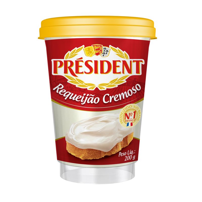 Requeijao Cremoso President 200g Tradicional (7898955617533)