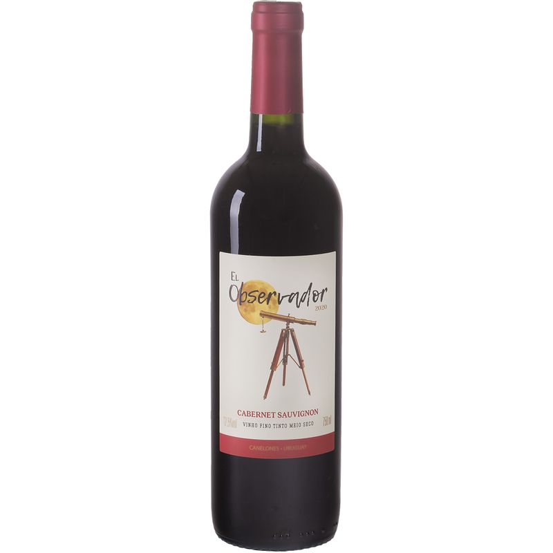 Vinho Uruguaio El Observador 750ml Cabernet Sauvignon (7730931131889)