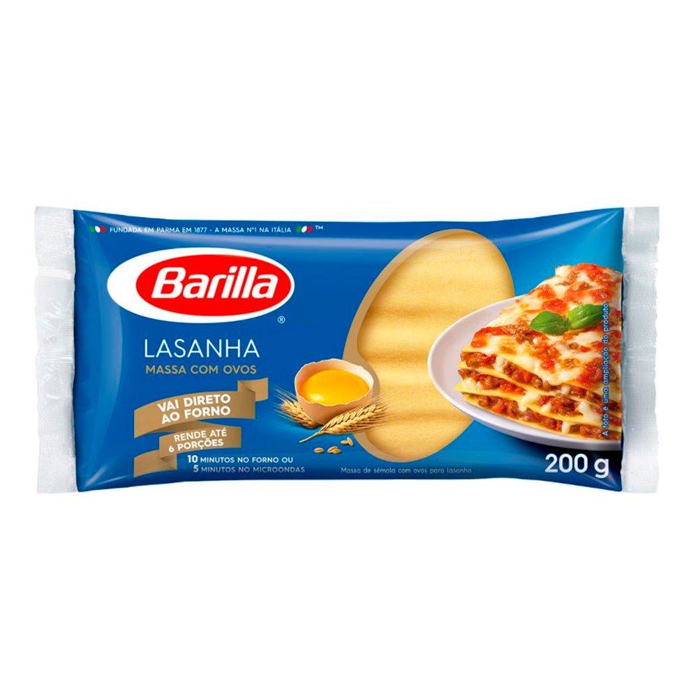 Massa para Lasanha com Ovos 200g