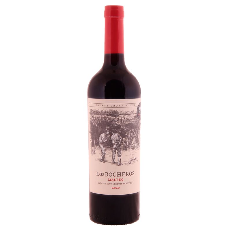 Vinho Argentino Los Bocheros Malbec 750ml (810499012121)